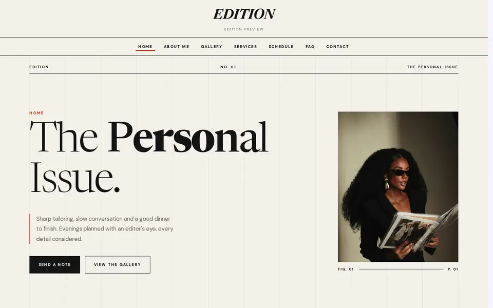 Edition theme