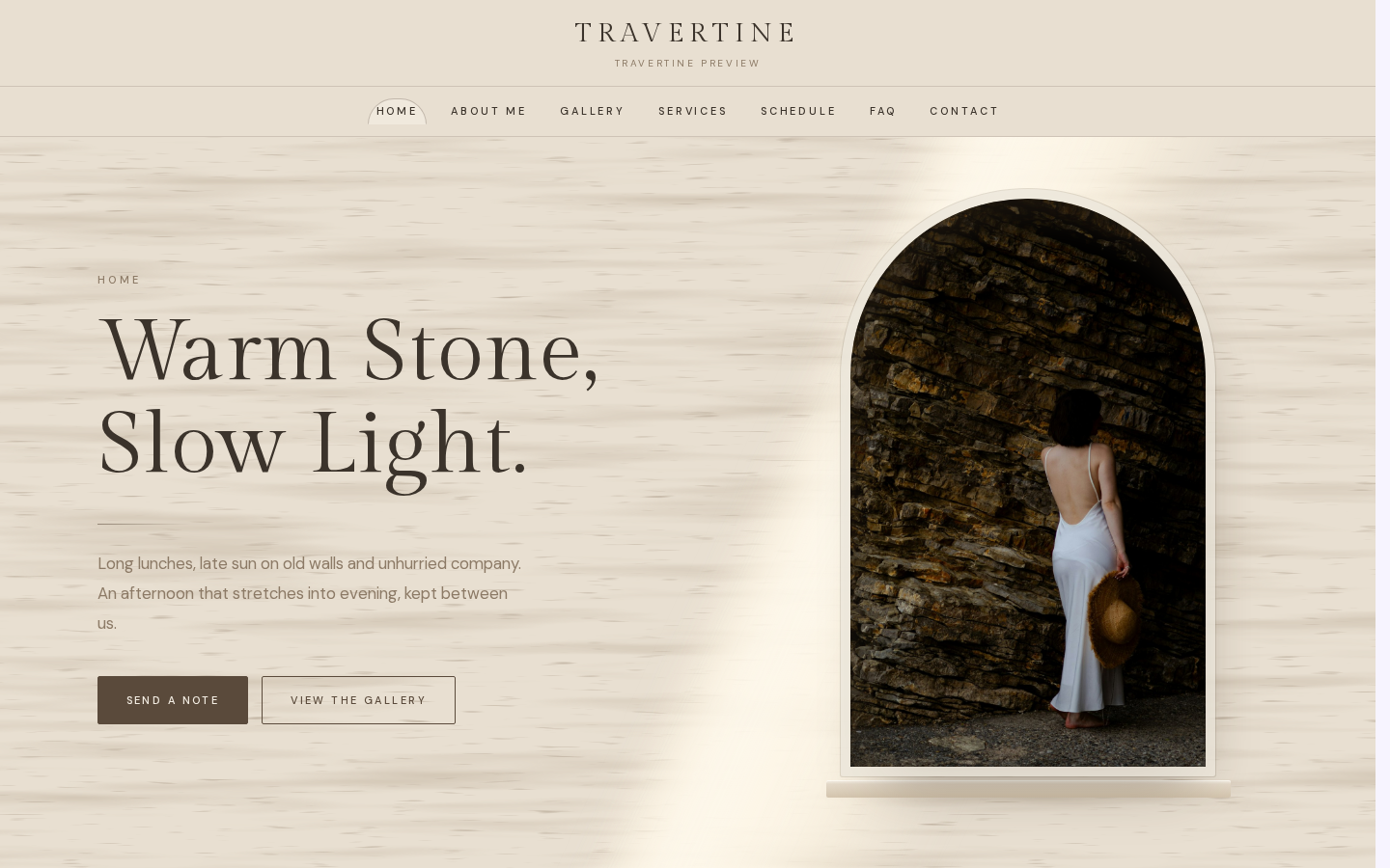 Travertine